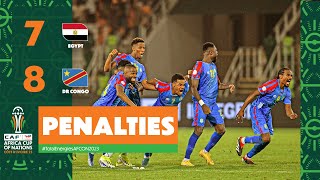 Egypt 🆚 DR Congo Penalty Kicks  ركلات ترجيح مصر والكونغو الديمقراطية  TotalEnergiesAFCON2023 [upl. by Veradis]