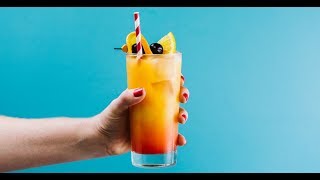 Tequila Sunrise Cocktail Recipe  Liquorcom [upl. by Jae]