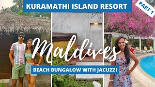 Maldives Vlog 2022 Part 1  Kuramathi Island Resort  Beach Bungalow [upl. by Nnaik]