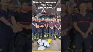 Los Bomberos del Aeropuerto de Valencia denuncian estar con las manos atadas [upl. by Inahpit]