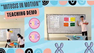 DEMO TEACHING ACTIVITY quotMITOSIS IN MOTIONquot GROUP 1 PART 1 BY JOHN DALE BALANGATAN BSED SCI 33 [upl. by Ahseem90]