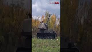 MstaS performs artillery on Target military army [upl. by Yeleek]