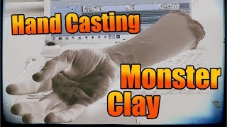 Hand Casting Using Alginate amp Monster Clay [upl. by Leong]