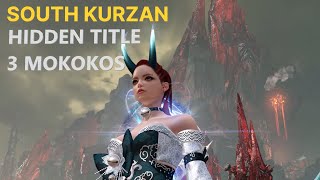 Lost Ark  COLLECTIBLES  South Kurzan  hidden achievements Unbreakable Mind title  3 Mokokos [upl. by Araz]