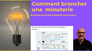 Tuto électricité  Branchement dune Minuterie modulaire [upl. by Demetre]