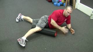 How to foam roll the adductor muscles with My Foam Roller [upl. by Atims924]