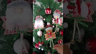 Christmas Tree Accessories Holiday Plush Dolls Decorations Gift Christmas Ornaments [upl. by Azeret]