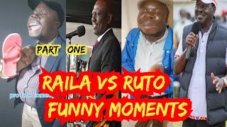 best raila odinga and William ruto funny moments part 1 [upl. by Amol]