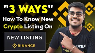 How To Know New Crypto Coin Listing On Binance  How To Buy New Coin Before Binance Listing binance [upl. by Ludba]