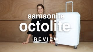 Samsonite Octolite Luggage Review  luggageconz [upl. by Eybba765]