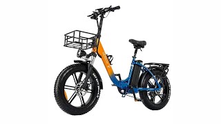 Review Folding Electric Bike Ridstar MN20 1000W48V15AH 2024 [upl. by Granville]