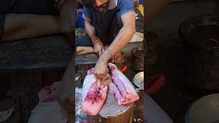 Incridible Giant Grouper Fish Cutting By Expert Fish Cutter  Part1 shorts grouperfish [upl. by Asiel]