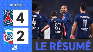 PSG  RC Strasbourg  42  Le Résumé du match  Ligue 1 202425 [upl. by Foushee]