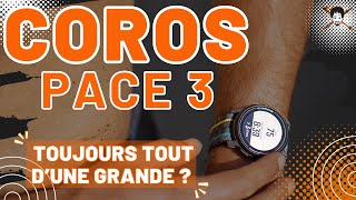 COROS PACE 3 ✦ Haut de gamme abordable  ✦ TEST ✦ 4K [upl. by Warram]