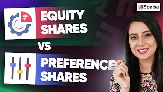 Difference between Equity amp Preference Shares  Equity vs Preference Shares [upl. by Ydnarb]