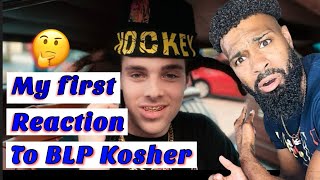 MY FIRST REACTION TO KOSHER  BLP Kosher  Special K Official Music Video [upl. by Submuloc]