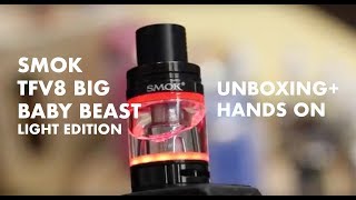 SMOK TFV8 Big Baby Beast Light Edition Unboxing amp Hands On [upl. by Horn]