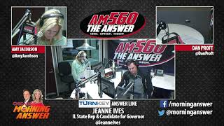 Jeanne Ives joins Dan amp Amy to talk about her primary run against Bruce Rauner [upl. by Nohshan599]