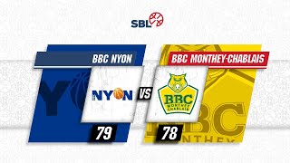 BBC Nyon vs BBC MontheyChablais  Game Highlights [upl. by Krysta]