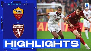 RomaTorino 11  Late drama at the Olimpico Goals amp Highlights  Serie A 202223 [upl. by Morell]