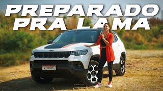 Jeep Compass Trailhawk 2023  BOM NA CIDADE MELHOR AINDA NO OFFROAD [upl. by Light]