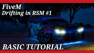 GTAV  Drifting guide in RSM 1  FiveM RSM [upl. by Gehman667]