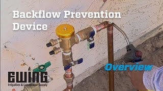 Irrigation Backflow Prevention Device Overview [upl. by Conner]