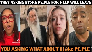 JEWISH PEPLE BEGGING B♡KE PEPLE FOR HELP WILL LEAVE YOU THINKING WHAT ABOUT BA♡KE PEPLE [upl. by Leksehcey]