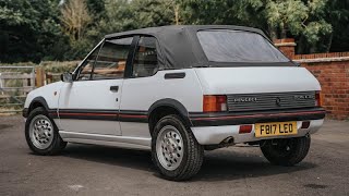 1988 Peugeot 205 CTI Cabriolet  Bidding Classics [upl. by Fitzger]