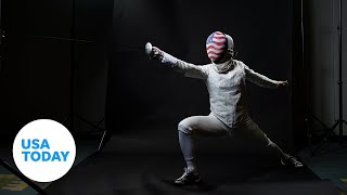 Reigning Olympic fencing champion Lee Kiefer continues Olympic dream  USA TODAY SPORTS [upl. by Renata]