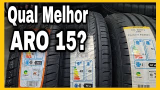 Qual melhor pneu Aro 15 Qual Melhor marca de pneu 15 Melhor custo X benefício [upl. by Lahey537]