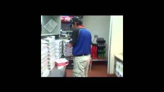 Dominos Disgusting Employeeswmv [upl. by Hynes]