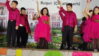 raj kumar college Raipur Chhattisgarh  song। rock। by baby। 💞। 👗 dance 🪩 [upl. by Joelly13]