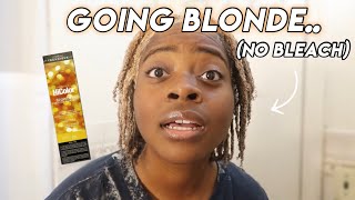 dye my hair with me pt2  Loreal HiColor Honey Blonde [upl. by Melonie]