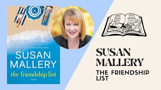 Virtual event with Susan Mallery The Friendship List [upl. by Elianore]