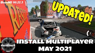 BeamNG Drive  Multiplayer Tutorial UPDATE How to install BeamNG Multiplayer 2021 May [upl. by Hi960]