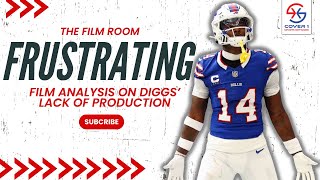 Uncovering the Struggles behind Stefon Diggs and the Bills Offense  Film Room [upl. by Winnifred]