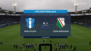 FIFA 23  Wisla Plock vs Legia Warszawa  PKO Ekstraklasa  Gameplay [upl. by Arem]