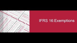 IFRS 16 Exemptions—Discussion with Board Member Sue Lloyd [upl. by Peg]