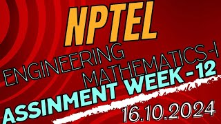 NPTEL ENGINEERING MATHEMETICS 1 ASSIGNMENT WEEK 122024 shorts nptel engineeringmathematics1 [upl. by Oira]