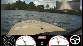 Turbine Powered Jet Boat Fast Fast Fast Mark Cromie [upl. by Antonius]