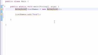 Display ArrayLists in Java [upl. by Ecnarret933]