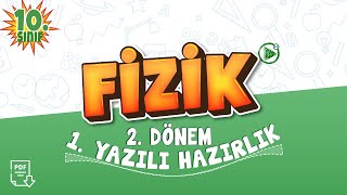 10 Sınıf Fizik 2 Dönem 1 Yazılı Çalışması BasınçKaldırma KuvvetiDalgalara GirişYay Dalgaları [upl. by Adnolahs]