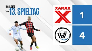 Highlights Neuchâtel Xamax FCS  FC Wil 1900 [upl. by Oran725]