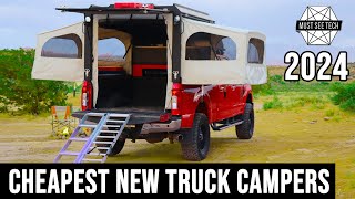 Cheap Truck Campers Are a Thing Best Popup WedgeStyle Models to Buy in 2024 [upl. by Nikolaos241]