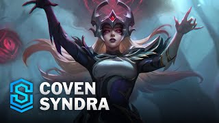 Coven Syndra Skin Spotlight  League of Legends [upl. by Dorison327]