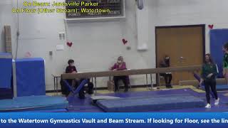 WHS Gymnastics VaultBeam VJV Dual vs Janesville Parker [upl. by Ahab731]