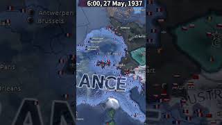 Buffed France vs Europehoi4shorts [upl. by Melissa]