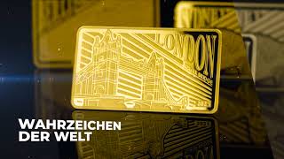 GoldBarrenmünzenEdition „Wahrzeichen der Welt“  Jetzt bei MDM [upl. by Eat]