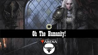 Mono White Humans  MTG Arena Explorer [upl. by Munroe818]